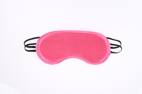 Hot Pink Satin Blindfold