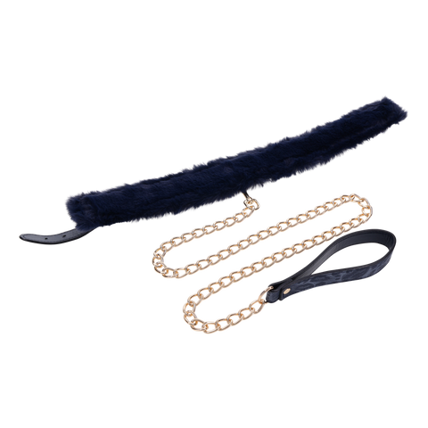 Cougar Fur Collar & Leash