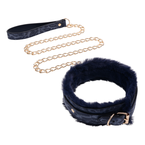 Cougar Fur Collar & Leash