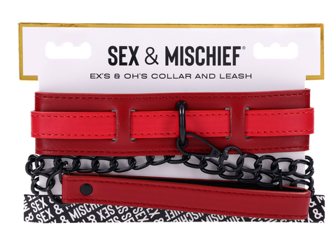 Ex's & Oh's Collar and Leash