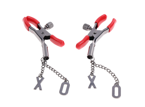 Ex's & Oh's Nipple Clamps