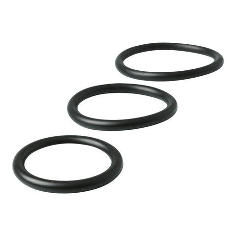 Rubber Cock Rings, 3 Pack