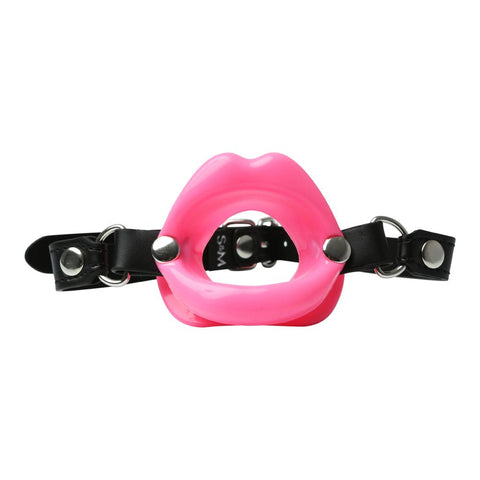 Pink Silicone Lips Gag