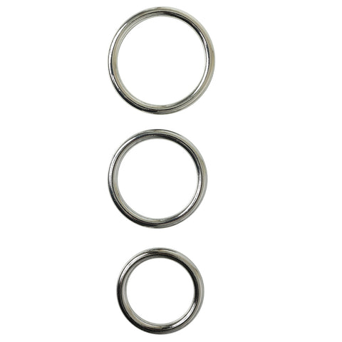 Seamless Metal O Ring, 3 Pack