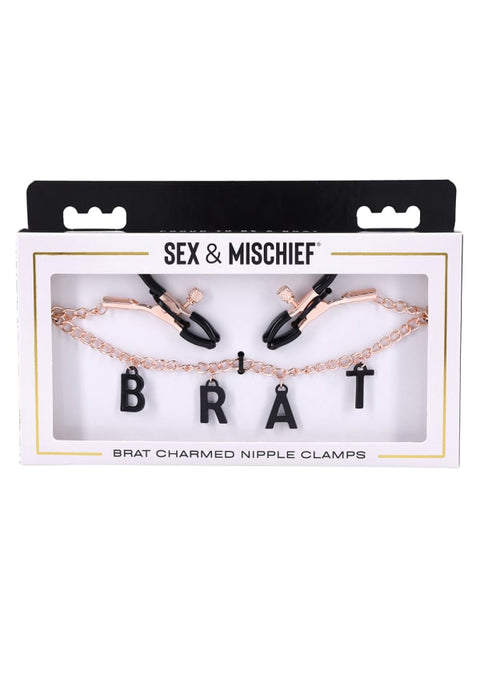 Brat Charmed Nipple Clamps
